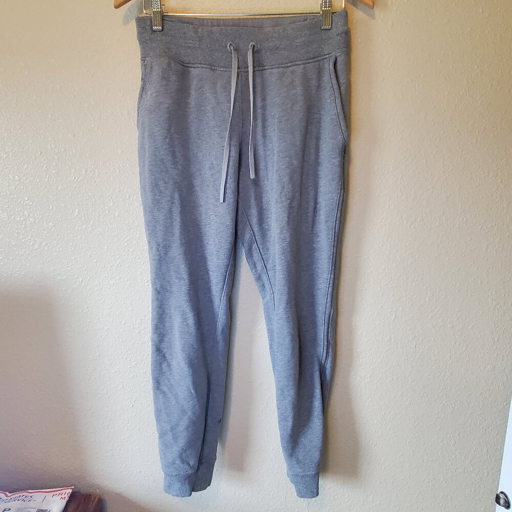 lululemon athletica Light Gray Track Joggers